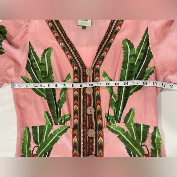 FARM Rio | Amazonia Maxi Dress | Large - Picture 4 of 9